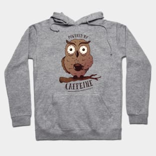 Powered by Caffeine - Coffee Love Funny Design Hoodie